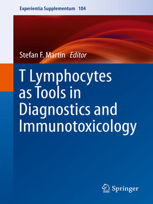 cover image of T Lymphocytes as Tools in Diagnostics and Immunotoxicology
